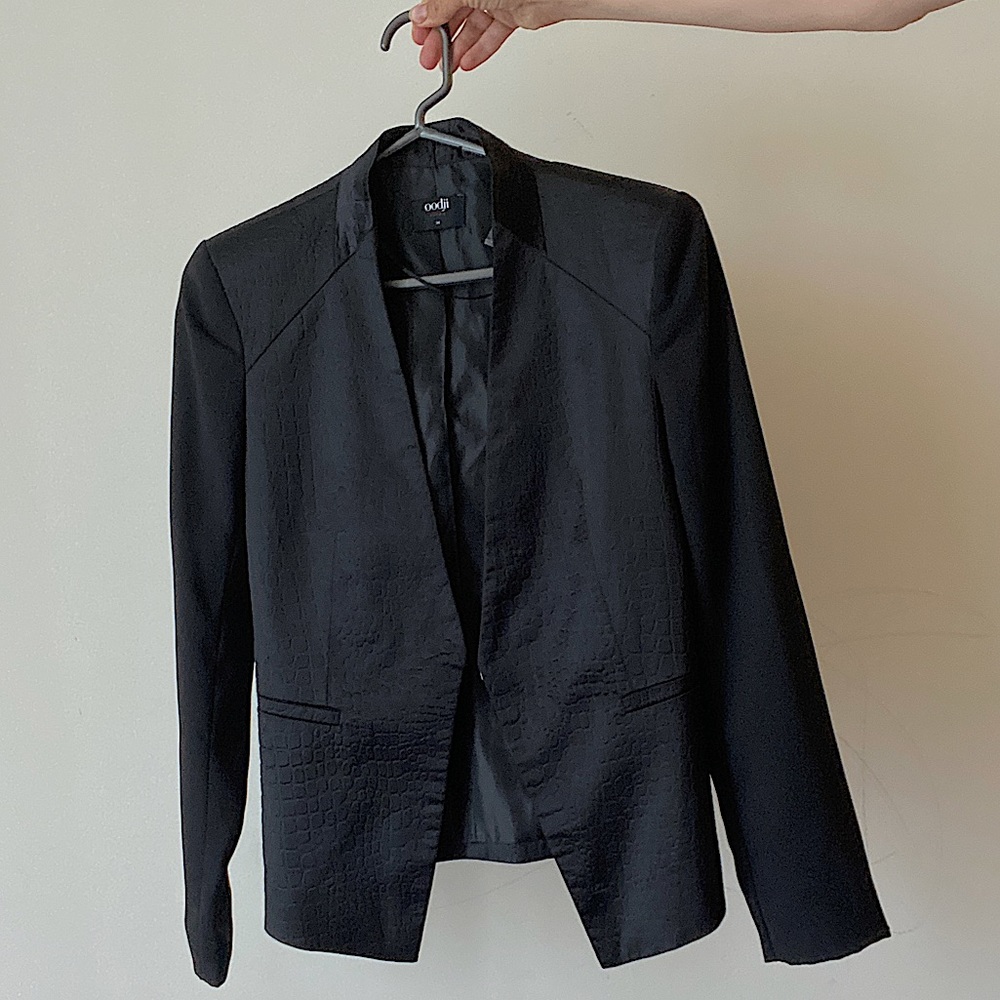 Black blazer